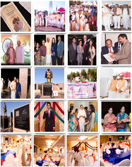 Mahatma Gandhi Plaza Inauguration